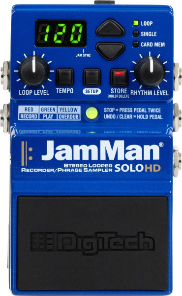 DigiTech Jam Man Solo HD Stereo Looper