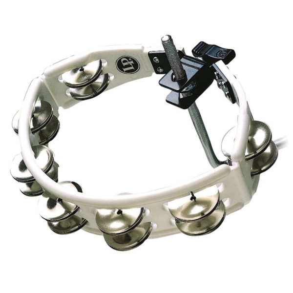 LP 162 White Cyclops Mountable Tambourine