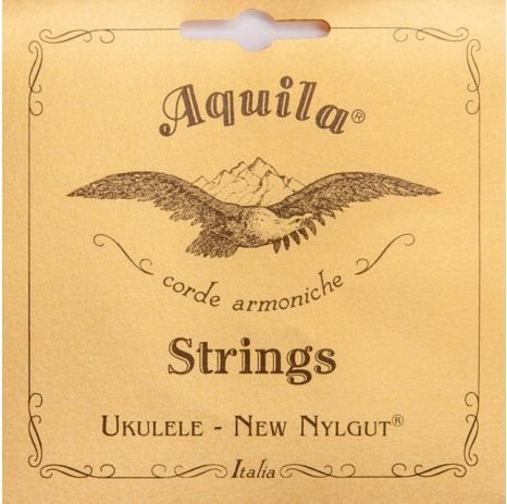 Aquila Ukulele New Nylgut Baritone Low-D (2 wound strings - D&G)