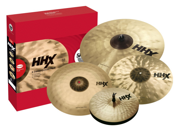 Sabian HHX X-TREME GROOVE PACK 4tlg. Beckenset (Retoure)