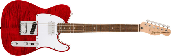 Fender Squier Affinity Telecaster FMT SH Crimson Red Transparent