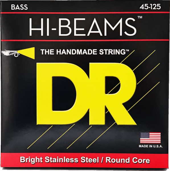 DR MR5-45 Hi-Beam 5-String Medium 045-125 Stainless Steel Bass Strings