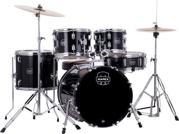 Mapex MXCM5844FTCDK Comet Fusion Set - Dark Black 18"