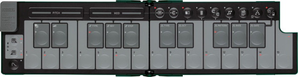 Korg nanoKEY Fold Alpine Green