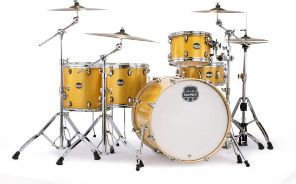 Mapex MXMA528SFYD Mars Rock + Shellset - Sunflower Sparkle