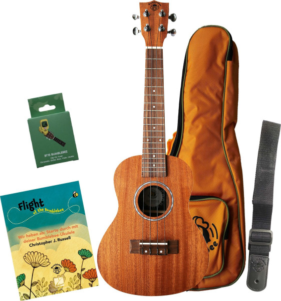 Bumblebee BUC30 Concert Ukulele Pack