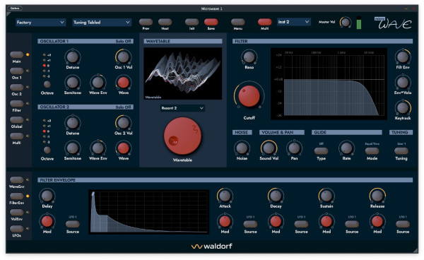 Waldorf Microwave 1 Plugin