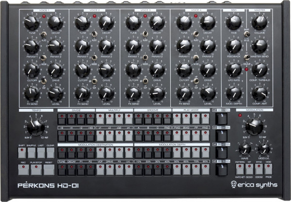 Erica Synths Perkons HD-01 Black (Retoure)