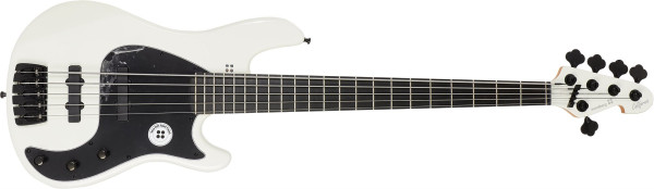 Sandberg California II TT-5 Passiv Martin Mendez ("Opeth") Soft Aged Virgin White Ebony