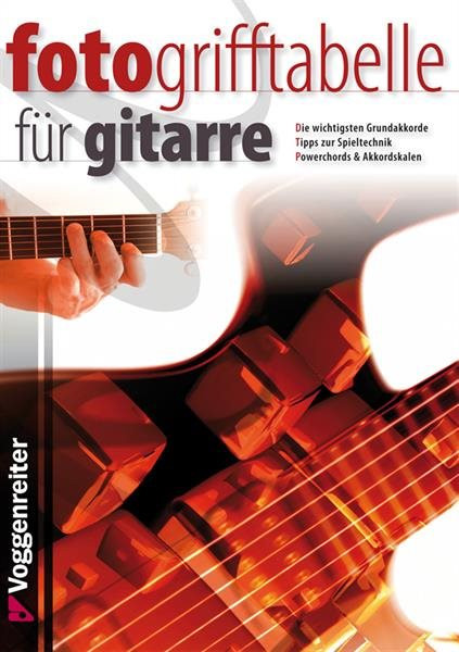 Bessler,Opgenoorth Fotogrifftabelle für Gitarre