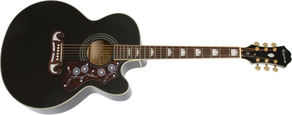 Epiphone J-200 EC Studio Black