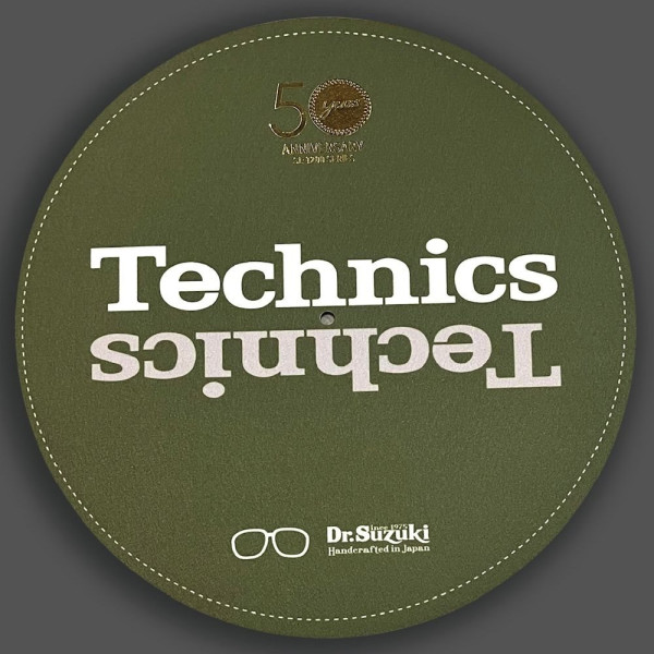 Dr. Suzuki X Technics 12" 50th Limited Edition Slipmats, grün