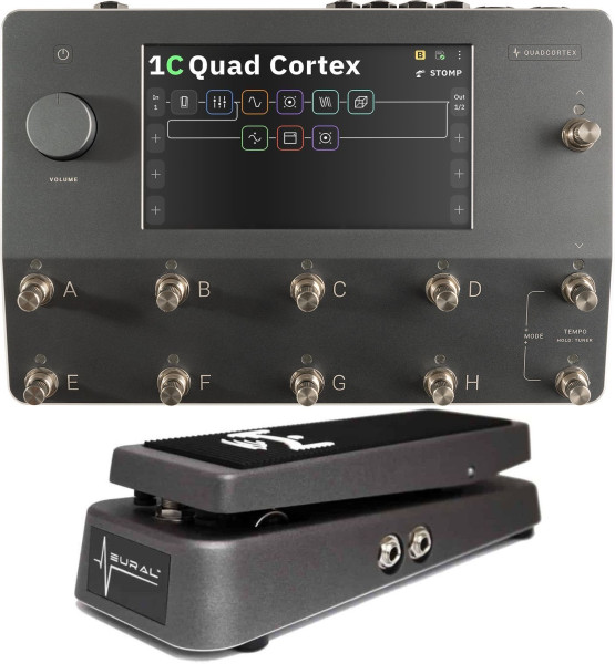 Neural DSP Quad Cortex & Mission Engineering SP1-ND-GY Bundle