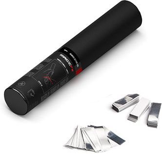 Magic FX Handheld Cannon S Confetti White+Silver 28cm