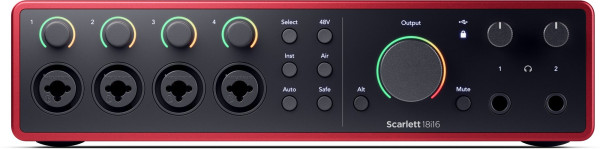 Focusrite Scarlett 18i16 4th Generation