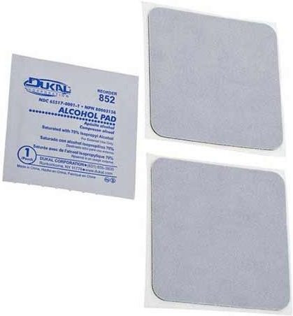 Temple Audio Design Adhesive Replacement Pads - Medium (2 pcs)