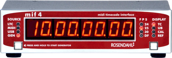 Rosendahl MIF-4 Midi-Time-Code Interface