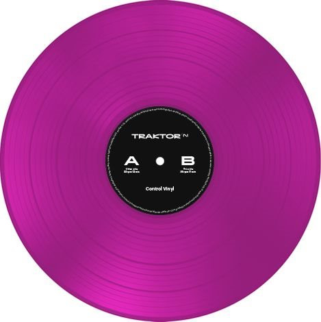 Native Instruments Traktor Control Vinyl MK2, Neon Pink