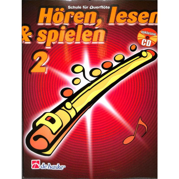 Hören, Lesen & Spielen Querflöte Band 2 + CD