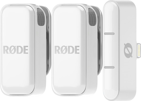 Rode Wireless Micro Lightning White