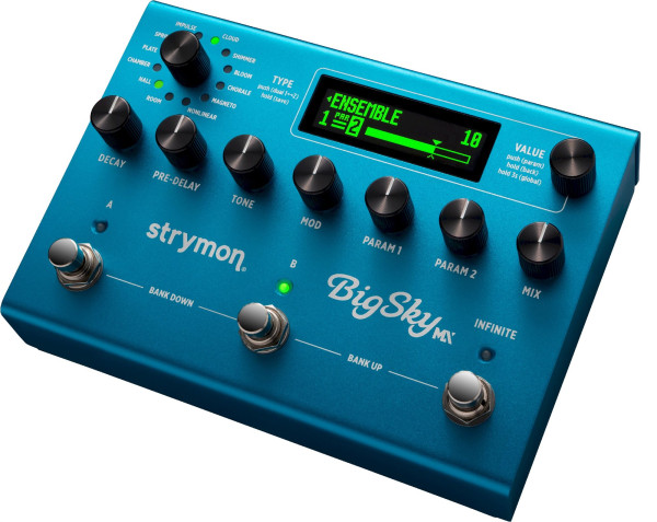 Strymon Big Sky MX Dual Engine Multi Reverb Pedal