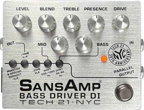 Tech 21 SansAmp Bass Driver D.I. 30th Anniversary