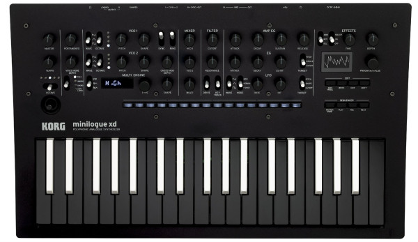 Korg Minilogue XD inverted