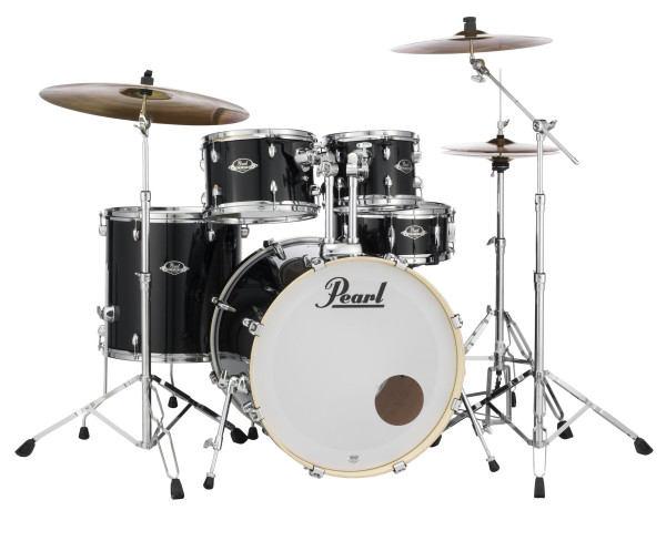 Pearl EXX725SBR/C31 Export Drum-Set Jet Black/Sabian SBR