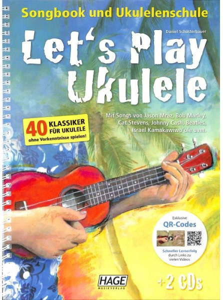 Schusterbauer Daniel, Let's Play Ukulele (mit 2 CDs)