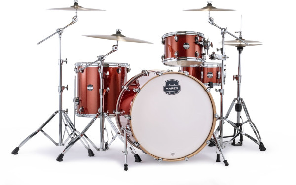 Mapex MXMA446SOR Mars Birch Shellset - Blood Orange Sparkle